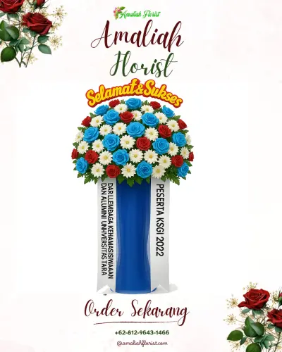 Standing Flower di Badak